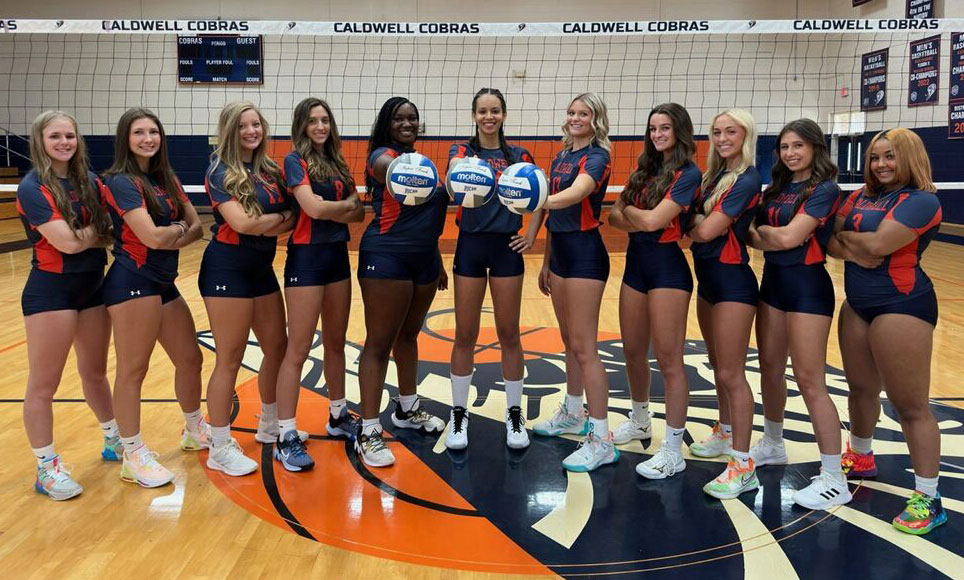 Team photo of the 2023-2024 Volleyball team