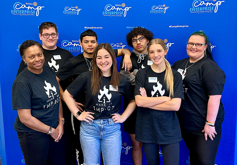 Karen Isbell Camp Enterprise team