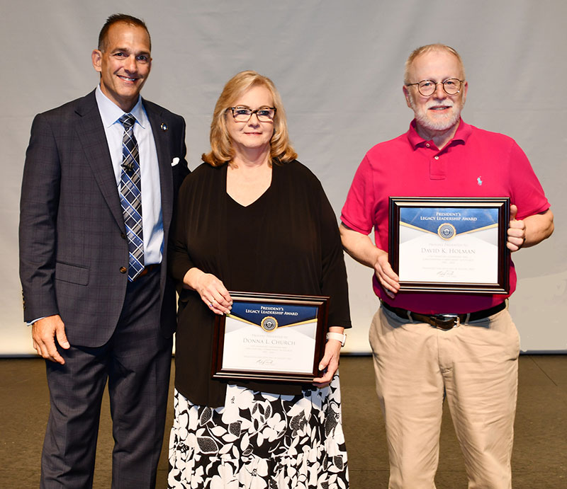 President’s Legacy Leadership Award winner