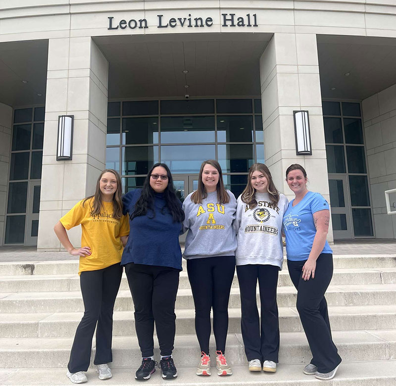 SLPA Student on the ASU Campus