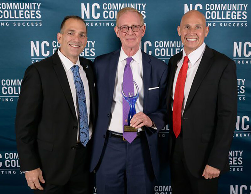 Dr. Mark Poarch, Dr. Kenneth Boham and Dr. David Shockley